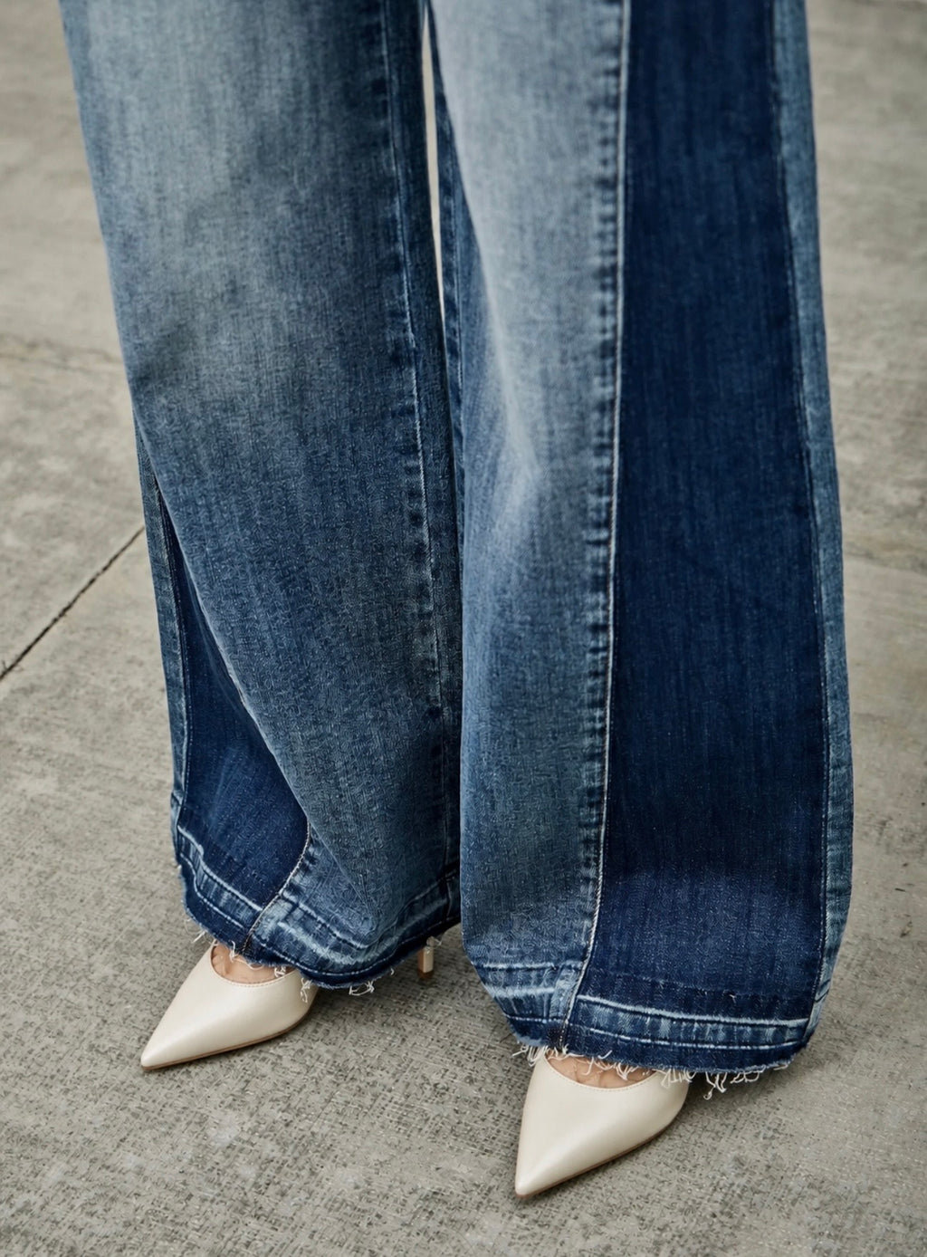 High Rise Wide Leg Pant