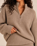 Knit Quarter Zip