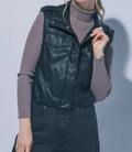 Faux Leather Vest