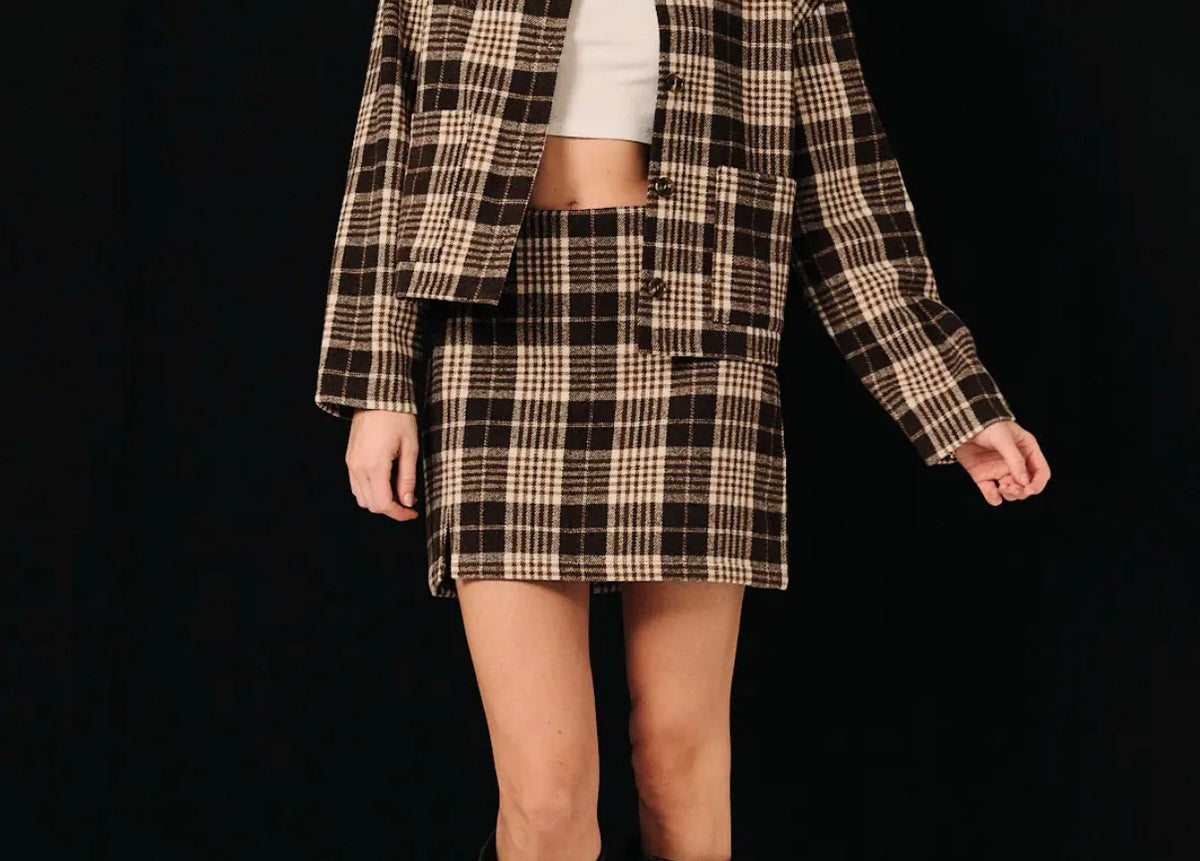 Plaid Skirt